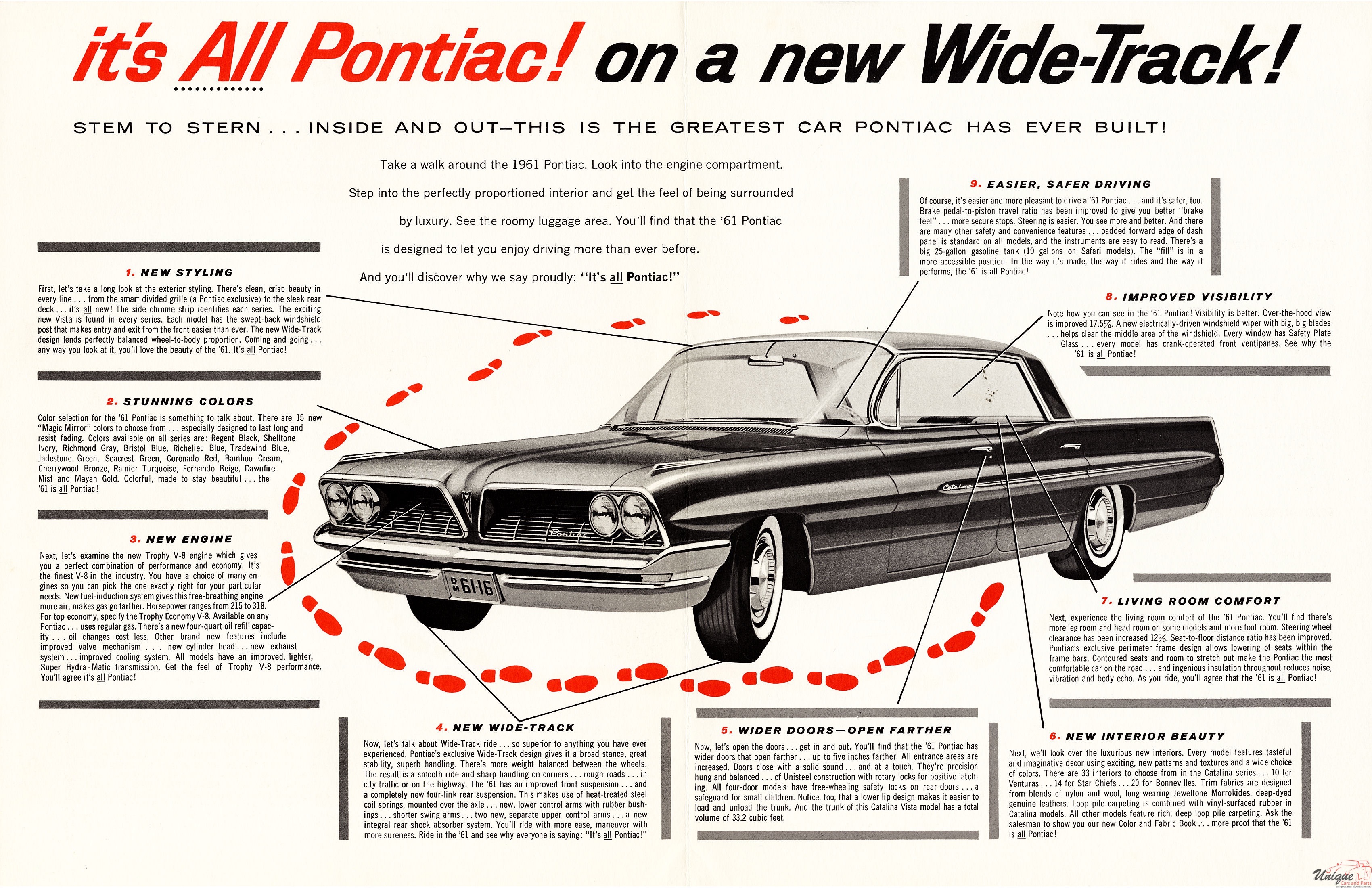 1961 Prestige Pontiac Fold-Out Page 2